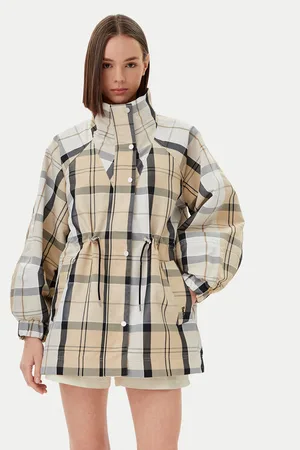 Barbour Kurtka przeciwdeszczowa Suri Checked LSP0224BE12 Regular Fit