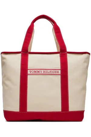 Tommy Hilfiger Torebka Th Summer Canvas Tote AW0AW17421