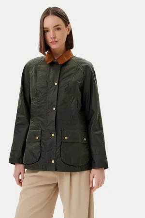 Barbour Kurtka przejściowa Beadnell Wax LWX0827OL51 Regular Fit
