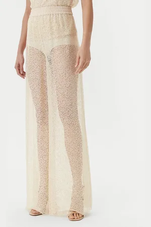 Pinko Spodnie palazzo 105009 A2EX Regular Fit