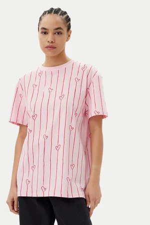 Karl Kani T-Shirt Signature Heart Pinstripe Os 61300127 Regular Fit