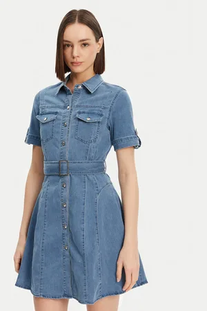 Morgan Sukienka jeansowa 241-RIXES Regular Fit