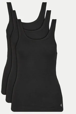 Calvin Klein Komplet 3 topów LV00QS7493 Regular Fit