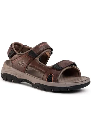 Skechers Sandały Hirano 204106/BRN