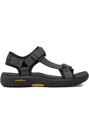 Skechers Sandały Lomell-Rip Tide 204351/BKGY