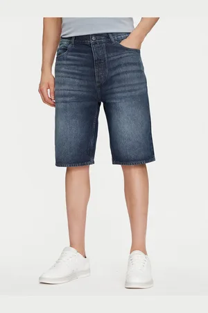HUGO BOSS Szorty jeansowe Skate 50534641 Straight Fit