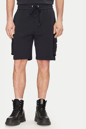Moose Knuckles Szorty sportowe Hartsfield M14MR794 Regular Fit