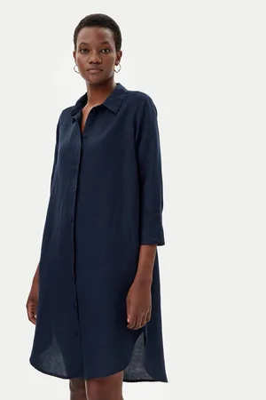 TOM TAILOR Sukienka koszulowa 1045771 Relaxed Fit