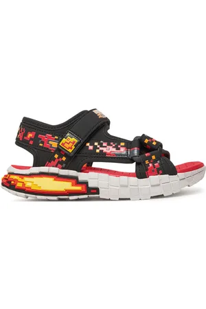 Skechers Sandały Mega-Splash 4K- 402161L/BKRD
