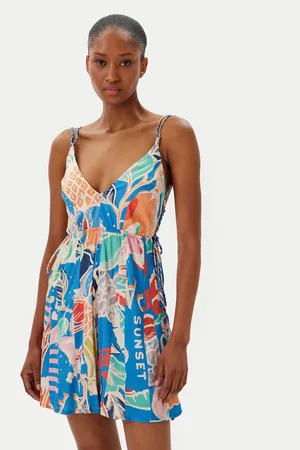 Maaji Sukienka letnia Tropical Bliss Tropi PT2537CSD001 Regular Fit