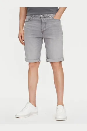 HUGO BOSS Szorty jeansowe 50537720 Slim Fit