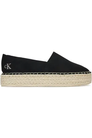 Calvin Klein Espadryle Flatform Esdparille Mg/Hdw YW0YW01737