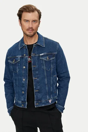 Guess Kurtka jeansowa M4YN33 D5DM3 Regular Fit