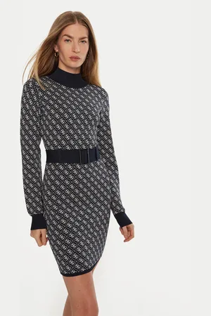 Guess Sukienka dzianinowa Lise W4BK43 Z37K0 Regular Fit