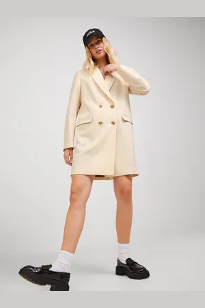 JJXX Sukienka codzienna Mary 12224846 Écru Regular Fit