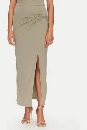 Guess Spódnica midi W5GD0E KAQL2 Regular Fit