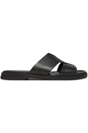 Tommy Hilfiger Klapki Premium Slipon Lh Sand FM0FM05357