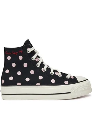 Converse Trampki Chuck Taylor All Star Lift Platform Polka Dots A10688C