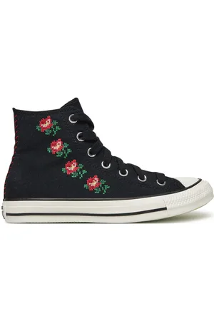 Converse Trampki Chuck Taylor All Star Rose Cross Stitch A13657C