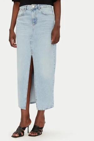 Liu Jo Spódnica jeansowa UA5188 D4854 78840 Regular Fit
