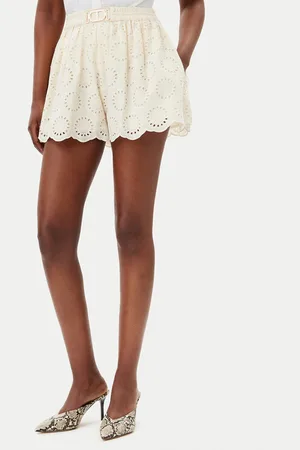Twin-Set Szorty materiałowe 251TT2363 Loose Fit