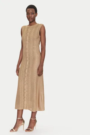 LUISA SPAGNOLI Sukienka dzianinowa Canape 58675 Regular Fit
