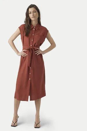 VERO MODA Sukienka koszulowa Mymilo 10282532 Regular Fit