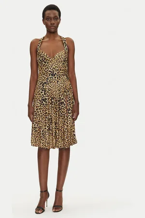 Norma Kamali Sukienka codzienna KK4243PLG47656 Slim Fit