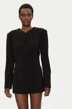 Norma Kamali Marynarka KK4244PLG86001 Regular Fit
