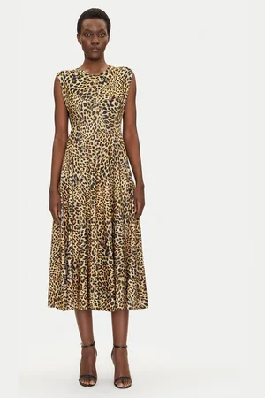 Norma Kamali Sukienka codzienna Grace KK4243PL179656 Regular Fit