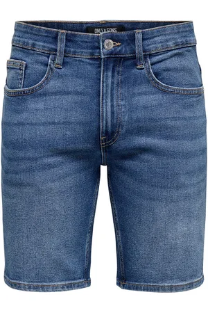 Only & Sons Szorty jeansowe Weft 22034527 Regular Fit