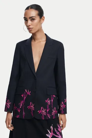 Desigual Marynarka 25SWEWX1 Regular Fit