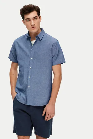 SELECTED Koszula New Linen 16079053 Regular Fit
