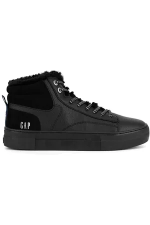 GAP Sneakersy PORTLAND CUP MID W GP505011AW-BKBK