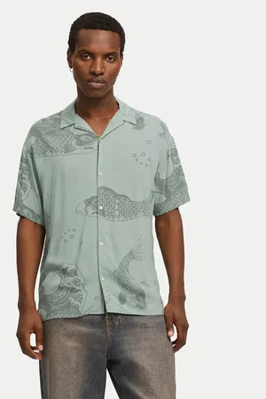 JACK & JONES Koszula Jeff 12268465 Relaxed Fit