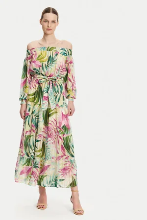 Guess Sukienka letnia W5GT16 WH9Z2 Regular Fit