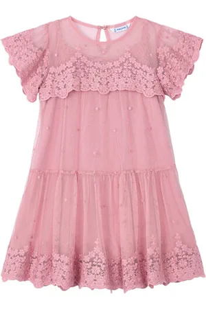 Mayoral Sukienka elegancka 3909 Regular Fit