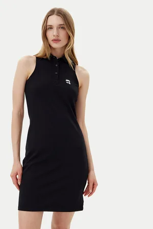Karl Lagerfeld Sukienka codzienna A2W13041 Slim Fit