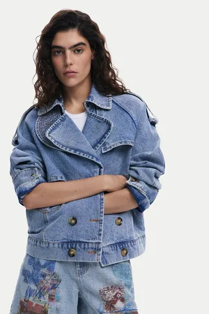 Desigual Kurtka jeansowa Ontario 25SWED57 Regular Fit