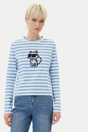 Karl Lagerfeld Bluzka A1W17137 Regular Fit