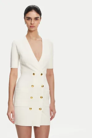 Elisabetta Franchi Sukienka dzianinowa AM-66S-51E2 Regular Fit