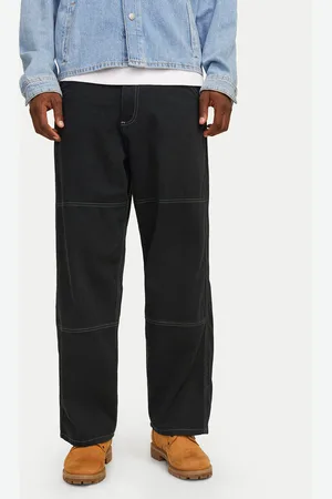 JACK & JONES Spodnie materiałowe Owen 12273515 Baggy Fit