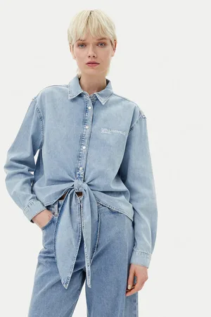 Karl Lagerfeld Koszula jeansowa A2W11021 Regular Fit