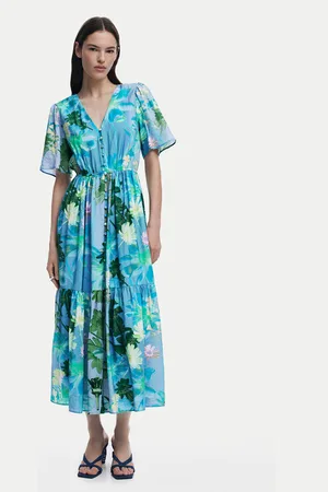 Desigual Sukienka koszulowa Nancy 25SWVW18 Regular Fit