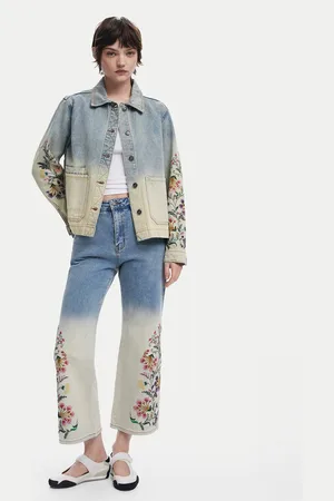 Desigual Jeansy Texas 25SWDD01 Straight Fit