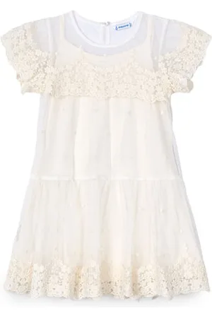 Mayoral Sukienka elegancka 3909 Regular Fit