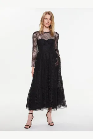 RED Valentino Sukienka koktajlowa 2R3VA23A6S5 Regular Fit
