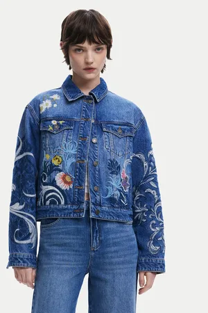 Desigual Kurtka jeansowa Misouri 25SWED55 Regular Fit