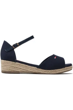 Tommy Hilfiger Espadryle Rope Wedge Sandal T3A7-32185-0048 M