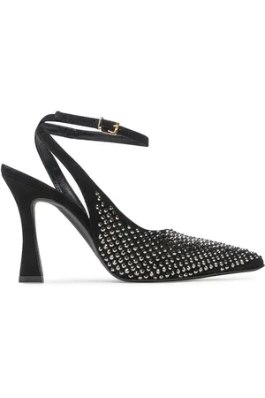 Pinko Sandały Lisette Slingback PE 23 BLKS1 100566 A0N6